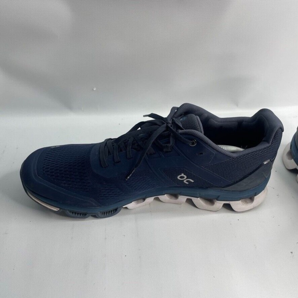 On Cloudace Men's Shoes Sneakers Running Walking Gym Navy White 50.99559 Size 13 - Picture 6 of 10